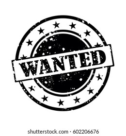 wanted vector stamp icon logo sign