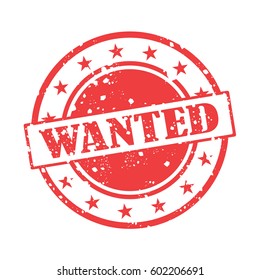 wanted vector stamp icon logo sign