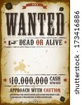 Wanted Vintage Western Poster