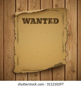 old wanted poster background