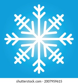 wanter snowflack symbol white snow