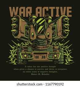 War Active Illustration