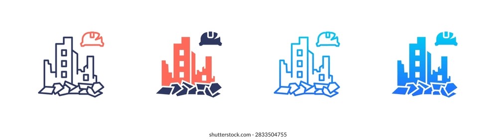 War Aftermath Icon Pack In Multiple Styles