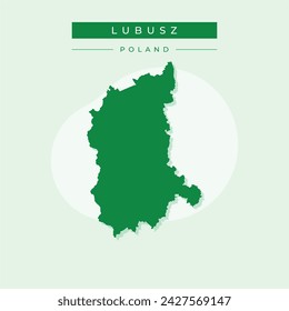 War collage vector map of Lubusz Province. Geographic mosaic map of Lubusz Province is constructed with scattered fire, destruction, bangs, burn houses, strikes.