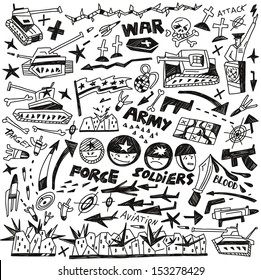 war - doodles collection