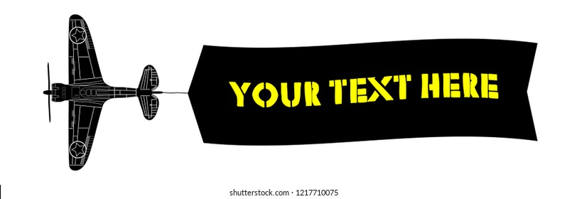 war fighter  isolated  your ad banner text