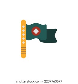 the war flag icon is suitable for your web, apk or project with a medieval theme