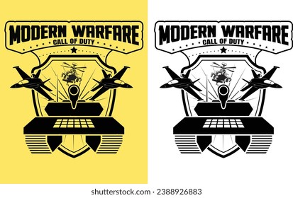 war gaming simple t-shirt design