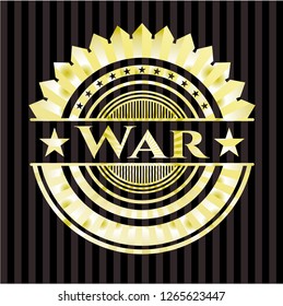 War golden emblem