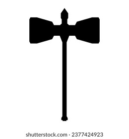 Kriegshammer. Schwere Eisenwaffe.
