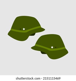 war helmet. helmet icon. star