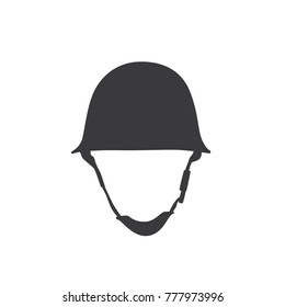 War helmet icon, vector illustration design. War collection.