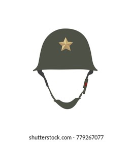War helmet icon, vector illustration design. War collection.