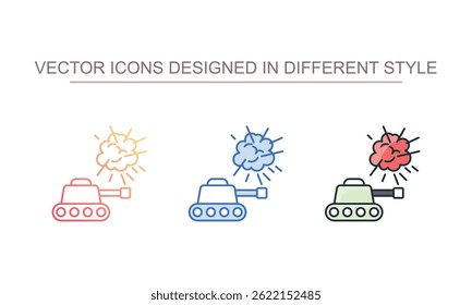 Design de ícone de guerra com ilustração de estoque de fundo branco