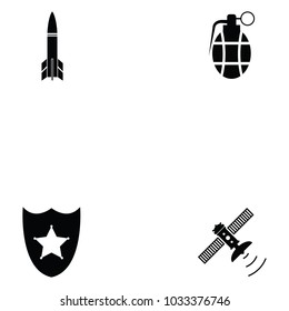 war icon set
