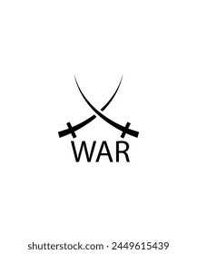 icono de guerra, Vector mejor icono plano.