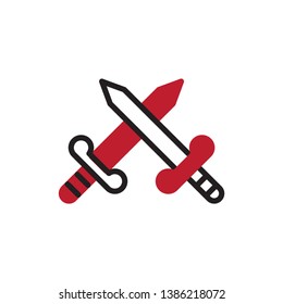 war icon vector modern design