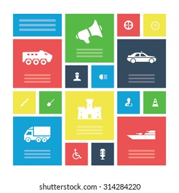 war icons universal set for web and mobile