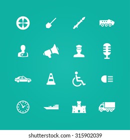 war icons universal set for web and mobile