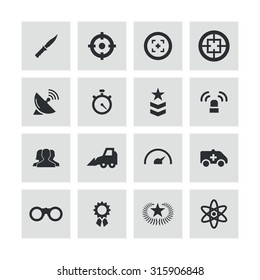 war icons universal set for web and mobile