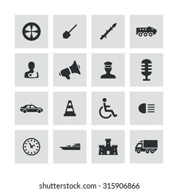 war icons universal set for web and mobile
