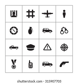 war icons universal set for web and mobile