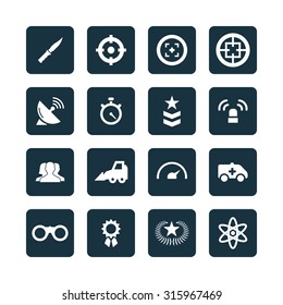 war icons universal set for web and mobile
