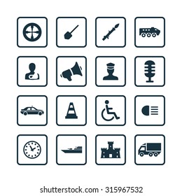war icons universal set for web and mobile