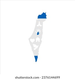 Krieg in Israel. Sparen Sie, beten Sie für Israel. 