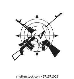 war logo skull
