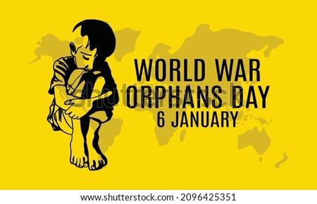 War Orphans Day. World War Orphans Day 2022 banner