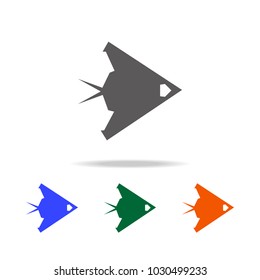 war plane icon. Elements of  Military aircraft in multi colored icons for mobile concept and web apps. Icons for website design and development, app development on white background