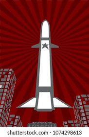 war propaganda poster with modern design