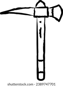 War Scythe hand drawn vector illustrations