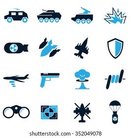war symbols for web icons