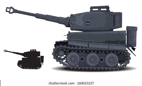 War Tank cartoon