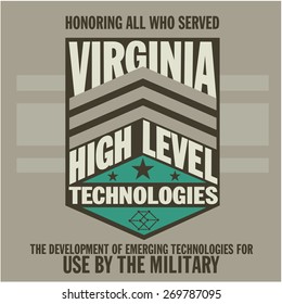 War theme vector graphics and typography t-shirt design for apparel.
