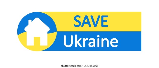 War in Ukraine. Russia attacked Ukraine. Stop war. vector
