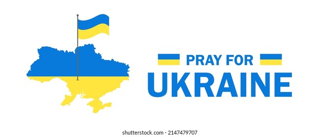 War in Ukraine. Russia attacked Ukraine. Stop war. vector