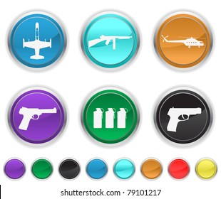 war weapon,each color icon is set on a different layer