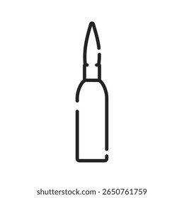 War web icons in line style. Army, battle, conflict, military, missile, refugees, bomb, tank, collection.