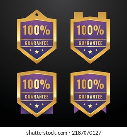 Waranty Design Background For Industrial. Guarantee Badge