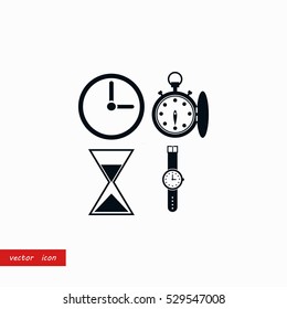 Warches icons vector, flat design best vector icon