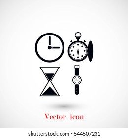 Warches icons vector, flat design best vector icon