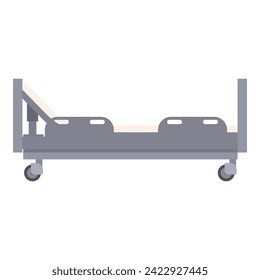 Ward nurse clinic icon cartoon vector. Intensive clinic. Sick care person