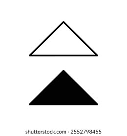 Ícone de vetor de Ala para Cima ilustração de stock