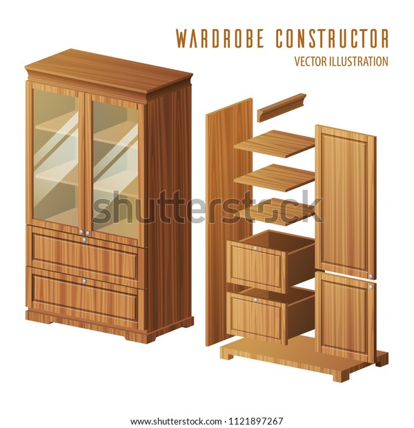 Wardrobe Construction Instruction Builtin Closet Building Stock