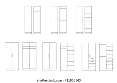 Closet Design Stock Vectors Images Vector Art Shutterstock