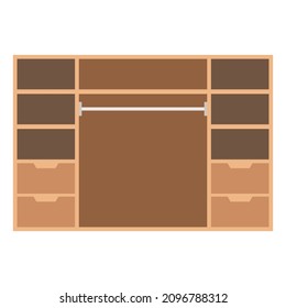 ilustración vectorial de pantalla plana