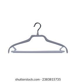 wardrobe hanger clothes cartoon. shop apparel, shirt dress, space cloth wardrobe hanger clothes sign. isolated symbol vector illustration